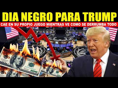 🚨TRUMP ¡SE DERRUMBA TRAS GOLPE DEVASTADOR! CAYÓ EN SU PROPIO JUEGO DE LOS ARANCELES