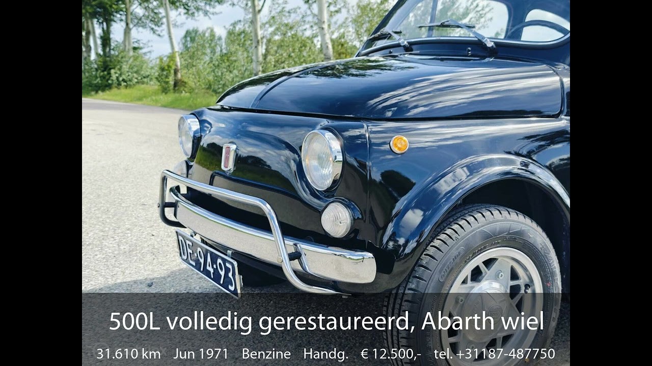 Video preview of FIAT 500 L (1971)