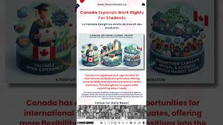 🇨🇦 Big news! More work opportunities = better experience + smoother career path in Canada ✨