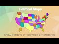 Understanding Maps: Thematic, Political, and Physical