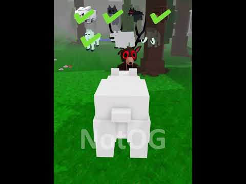 99 Nights Hungry Deer vs All Entities #99nightintheforest #roblox