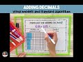 Adding Decimals and Visual Models