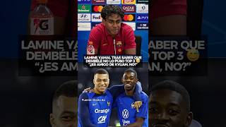 🔵🔴 LAMINE YAMAL Y SU PICANTE RESPUESTA SOBRE DEMBÉLÉ: “¿ES AMIGO DE MBAPPE, NO?”