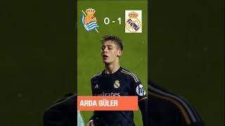 Real Madrid Vs Real Sosieded 1 - 0