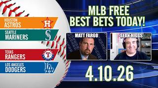 2 BEST BETS for MLB Today | Astros vs Mariners & Rangers vs Dodgers
