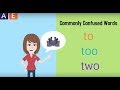 Differentiating To, Too, and Two