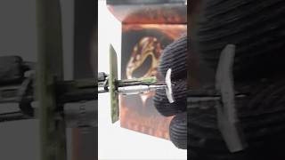 A flamethrower with flame attachment! 💥