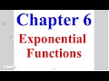 Exponential Functions Concepts and Applications