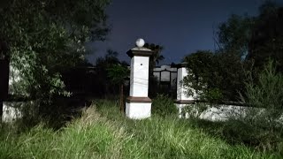 LA MANSION ABANDONADA/ luces en el CIELO