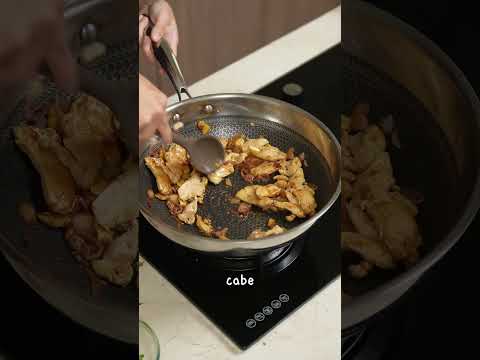Ayam pake cabe ijo bakar