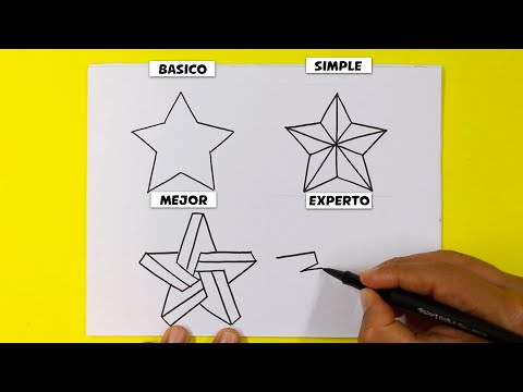 Drawing and Coloring STAR - 2024 -Transformations ⭐How to Draw STAR