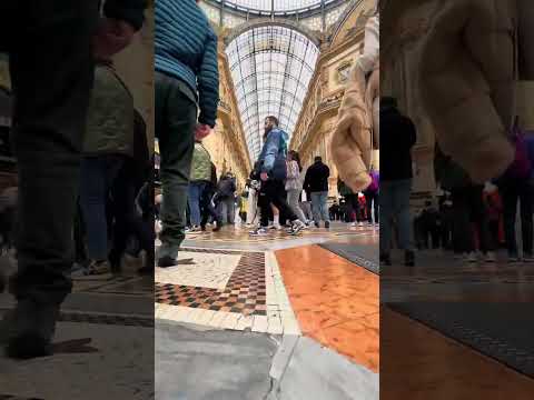 Milano piazza Duomo e galleria