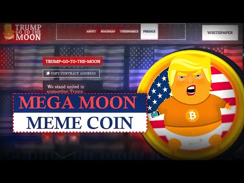 TRUMP GO TO THE MOON 🚀 MAGA MOON TOKEN PRESALE