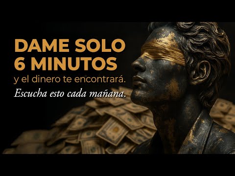 Dame solo 6 minutos... y el dinero te encontrará. Escucha esto cada mañana.