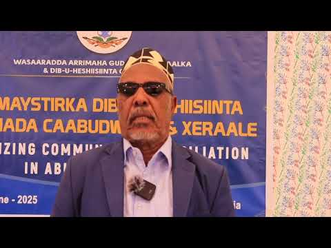 Galmudug oo Xeraale ku qabatay shirka dhameystirka dib u heshiisinta bulshada Caabudwaaq iyo Xeraale