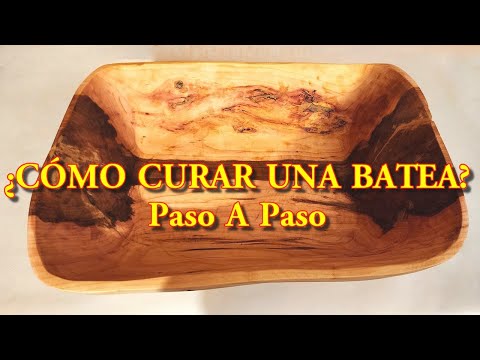 COMO CURAR UNA BATEA Paso A Paso Es muy Fácil  y Rápido ¿Cómo cuidar tu batea?