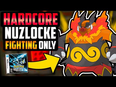 Pokémon Black 2 Hardcore Nuzlocke - FIGHTING Types Only!