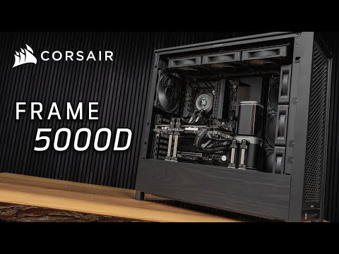 MAX Performance, MAXIMUM Stealth! // CORSAIR Frame 5000D Zero RGB Build