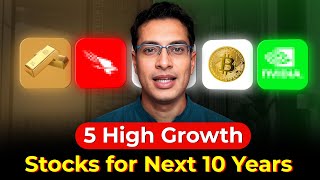 5 High Growth Stocks for NEXT 10 years | Akshat Shrivastava