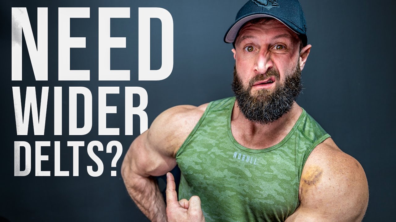 How To Get WIDER SHOULDERS (DO THIS)
