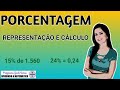 Cálculo de Porcentagens e Frações