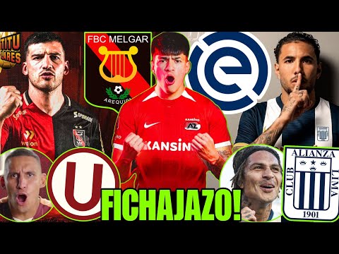 KENJI CABRERA de MELGAR a EIREDIVISIE? SERGIO PEÑA a ALIANZA LIMA? UNIVERSITARIO CAMPEÓN APERTURA?