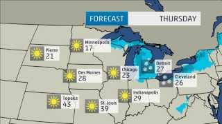 Detroit's Weather Forecast for November 20, 2014
