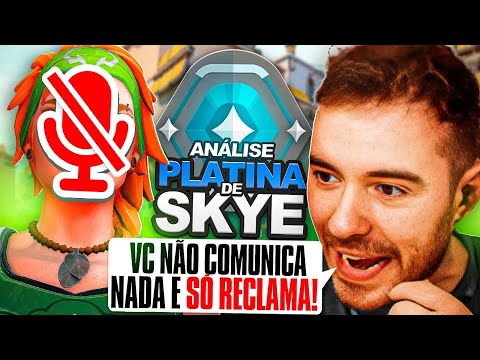 ANALISEI UMA SKYE QUE SÓ ABRE O MICROFONE PRA RECLAMAR (PLATINA 3) - f0rsaken análises