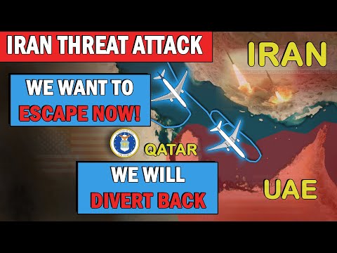 USA Military Bases Attacked | Qatar + UAE Airspace CLOSED