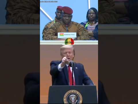 disagreement between Captain Ibrahim Traoré and Donald Trump