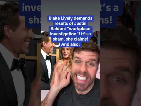 Blake Lively Demands Results Of Justin Baldoni “Workplace Investigation”! It’s A Sham, She Claims! And Also: