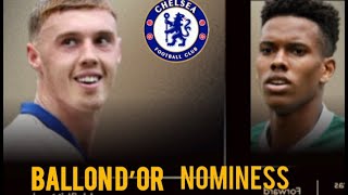 Palmer & Estevão Nominated for Ballon d'Or 2025 🔥 Chelsea Duo Make History