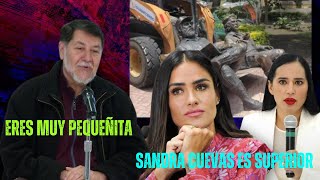 Noroña critica a alcaldesa de la cuauhtemoc tras remocion de estatujas de che guevara y fidel castro