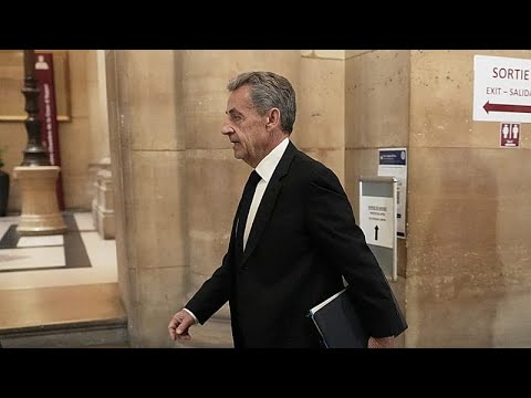 YouTube video thumbnail: France's Sarkozy Maintains Innocence at Libya Election Funding Trial