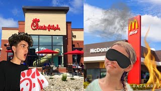GUESS THE FAST FOOD RESTAURANT LOSER GETS PUNISHED