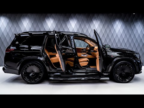 2024 Black Brabus Maybach GLS 800 - Luxury SUV in Detail