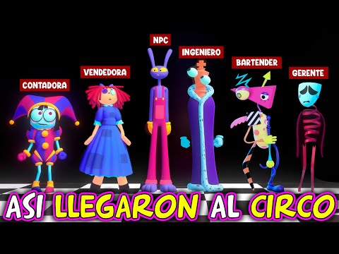 ¿COMO QUEDARON ATRAPADOS EN EL CIRCO DIGITAL? #theamazingdigitalcircus