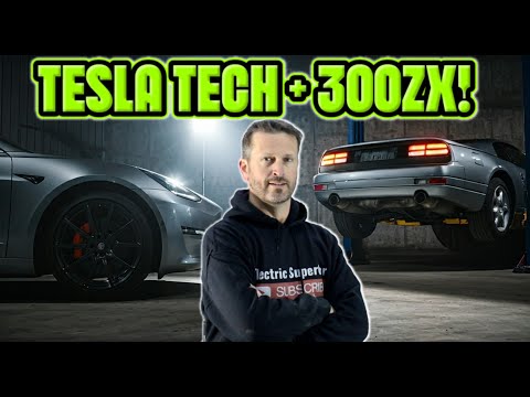 Tesla Tech Meets Classic Z: The 300ZX Custom Rear Suspension Upgrade