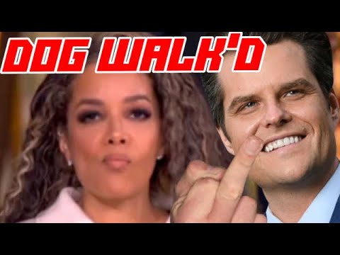 Sunny Hostin Fumes While forced to Read Legal Note After Attacking Gaetz