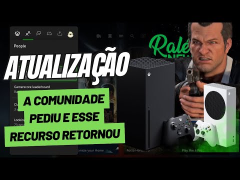 UM DOS MELHORES RECURSOS DO XBOX ESTÁ DE VOLTA - NOVA ATUALIZAÇÃO