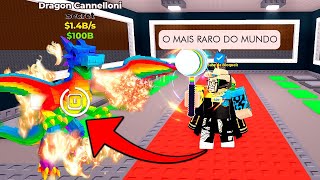 PEGUEI o DRAGON CANNELLONI de 1.4B! 🐉 O PET MAIS RARO do BRAINROT é MEU!