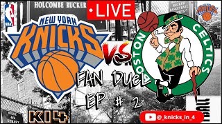 Jrue Holiday to the Celtics! Knicks fan versus Celtics fan debate | Knicks in 4