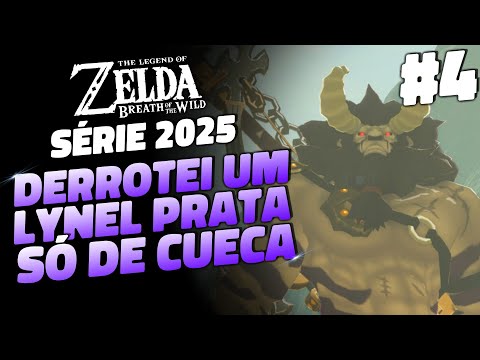 Zelda BotW - Série 2025 #04 - MASTER MODE com 3 CORAÇÕES e SEM ESTAMINA