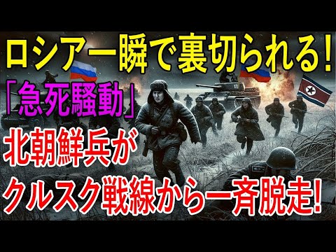 クルスク州で北朝鮮軍拠点壊滅！ ロシア第810海兵旅団が壊滅！ 北朝鮮兵、ロシア軍に発砲！