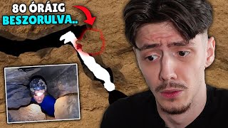 A LEGIJESZTŐBB BARLANGÁSZ BALESET😨 | 80 ÓRÁT VOLT BESZORULVA A SZŰK BARLANGBA..