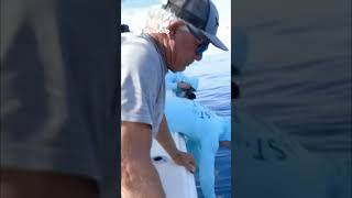 Dude Holds Shark's Mouth Open ! Boat Chaos! #fishingadventure  #greatwhiteshark #marinelife