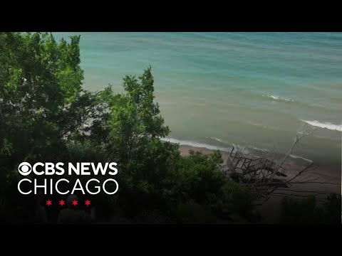 YouTube video thumbnail: Erosion Keeps Eating Away at Beaches in Southwest Michigan
