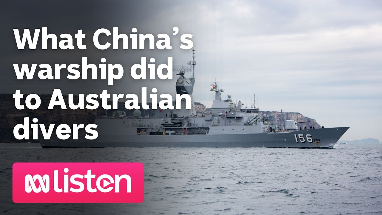 What China’s Warship did to Australian Divers
