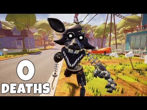 Completing Hello Neighbor with Ignited Foxy without getting Caught