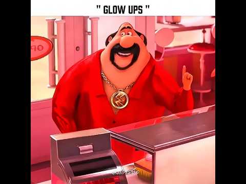 Legendary Character Glow Ups โ ๏ธ | LOUCURA LETAL (Ultra Slowed) | #shorts #cartoons #growup